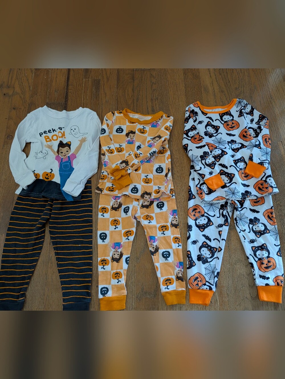 Halloween Pajama Set Of 3 - Ms. Rachel & Hello Kitty 2T